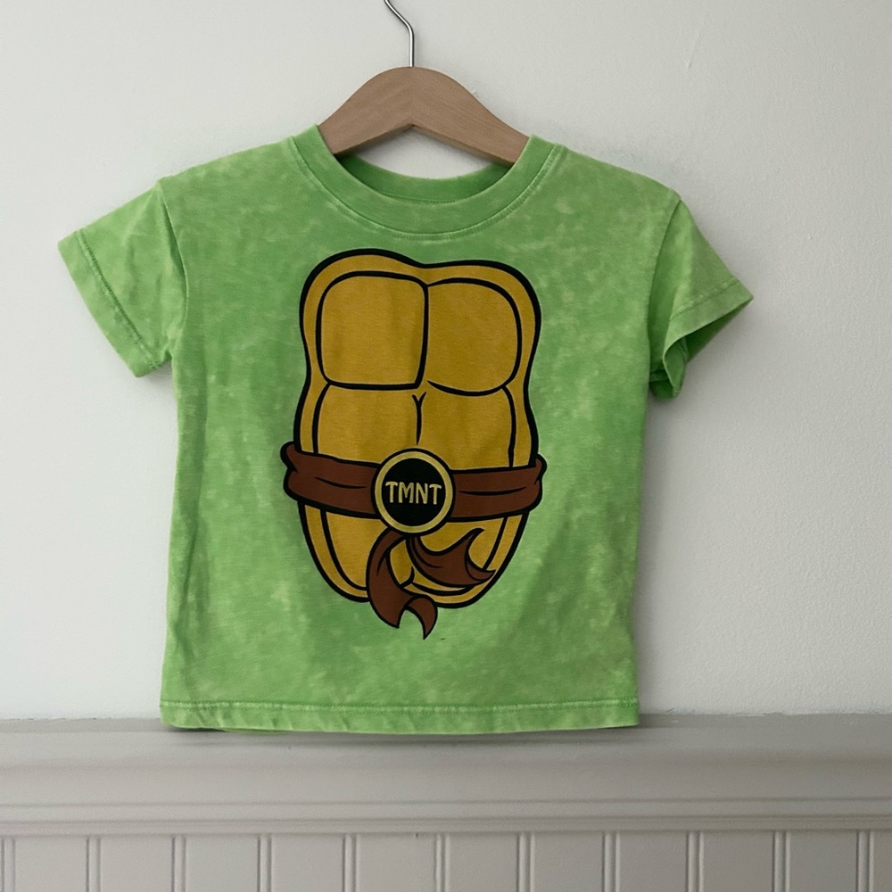 Nickelodeon 18 Months Teenage Mutant Ninja Turtles Shell Green TMNT Kids T-Shirt